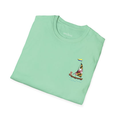 Maryland Sailing Dog Unisex Softstyle T-Shirt