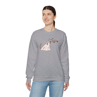 Ghost Dog Boop Unisex Crewneck Sweatshirt