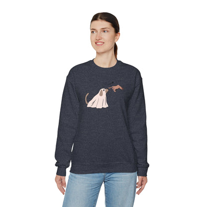 Ghost Dog Boop Unisex Crewneck Sweatshirt