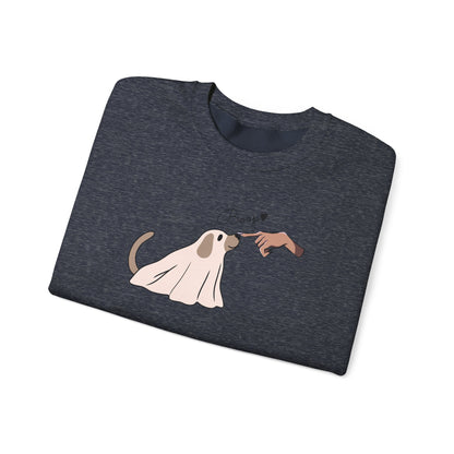 Ghost Dog Boop Unisex Crewneck Sweatshirt