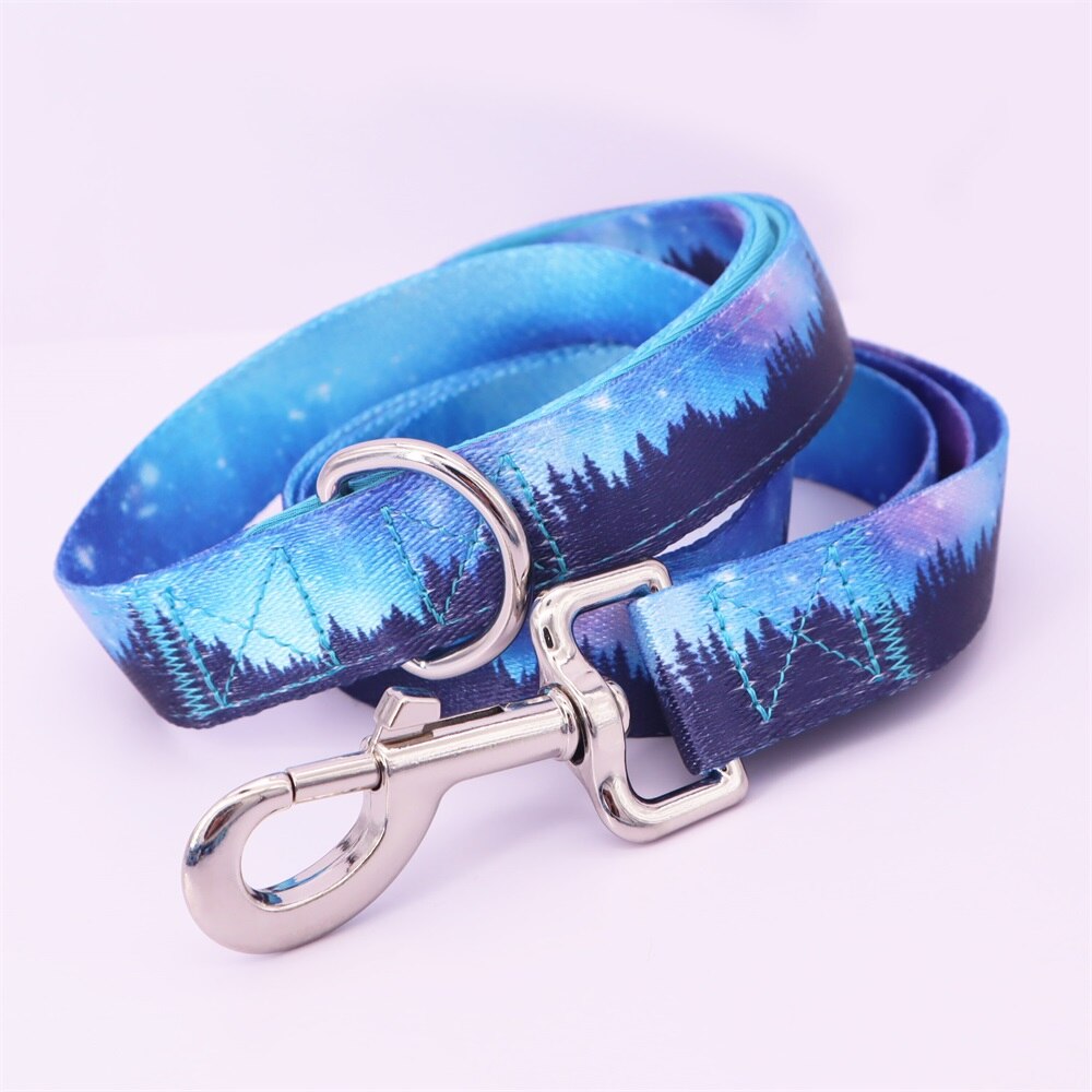 Aurora Borealis Collar and Attachable Bow Tie