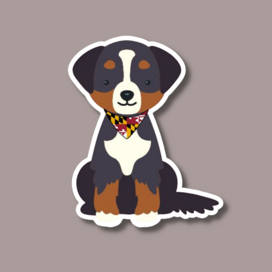Bernese Mountain Dog Bubble-free sticker