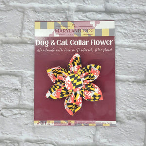 Maryland Flag Collar Flower