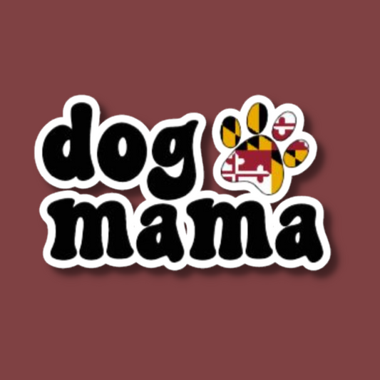 Maryland Dog Mama Bubble-free stickers