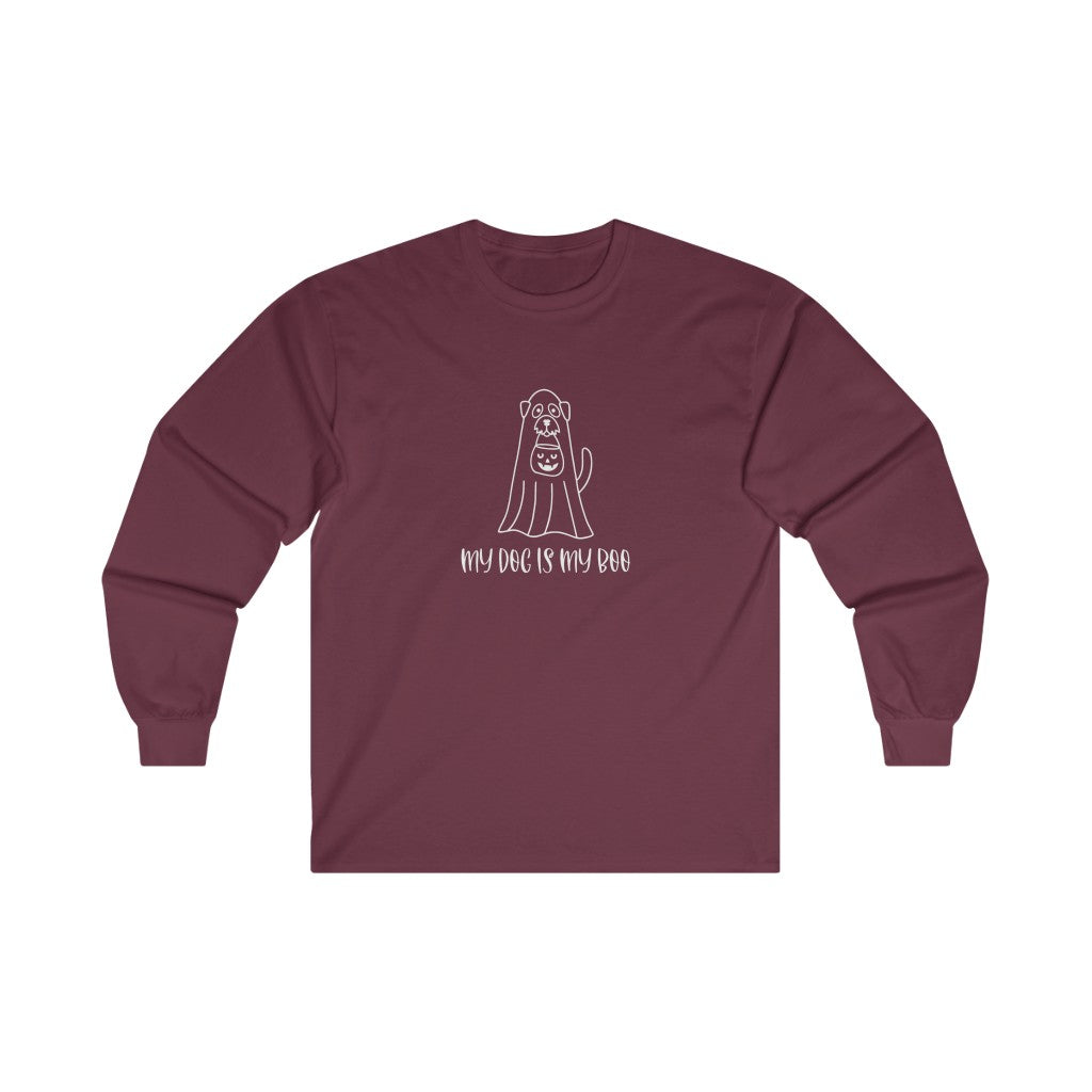 My Dog Is My Boo Ultra Cotton Long Sleeve Tee