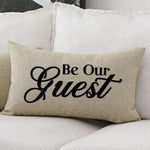 Load image into Gallery viewer, 12x20 Be Our Guest Throw Pillow Cover
