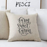 Load image into Gallery viewer, 18x18&quot; Farm Sweet Farm Throw Pillow Cover
