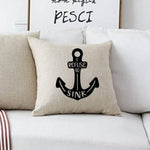 Load image into Gallery viewer, 18x18&quot; I Refuse To Sink Anchor Throw Pillow Cover
