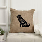 Load image into Gallery viewer, 18x18&quot; Dogs Bless This Home Throw Pillow Cover
